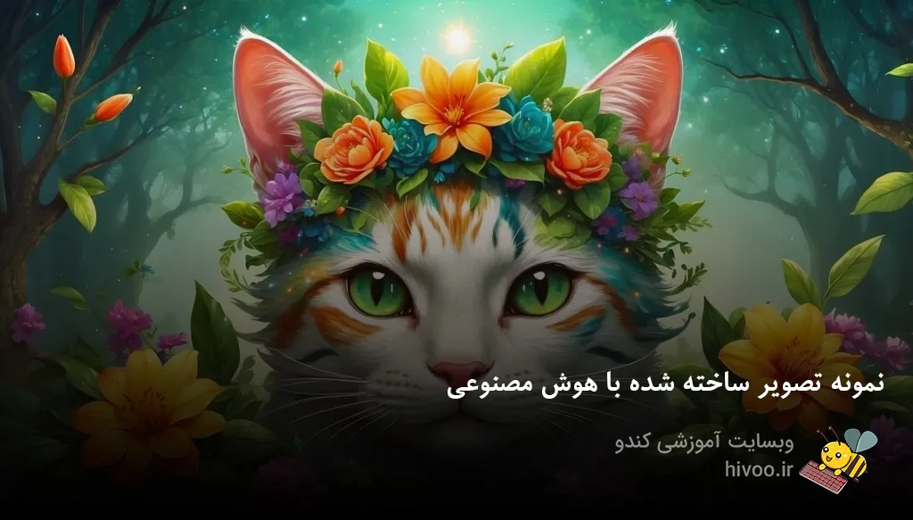 نمونه تصویر ساخته شده با هوش مصنوعی