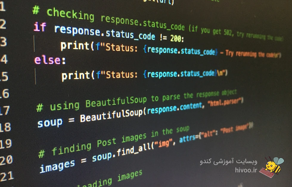 مقایسه python و javascript