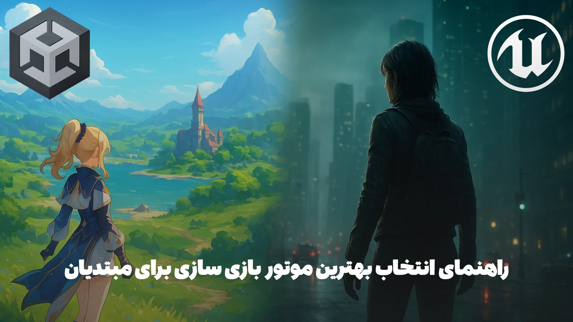 بهترین موتورهای بازی‌سازی برای مبتدیان در سال ۲۰۲۵ | راهنمای انتخاب موتور مناسب